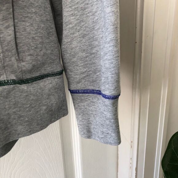 BOMBAS 100% Cotton Grey Hoodie - Picture 4 of 6